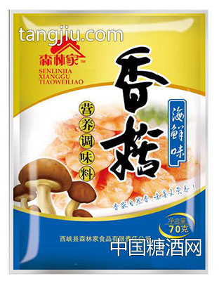 森林家香菇营养调味料海鲜味70g