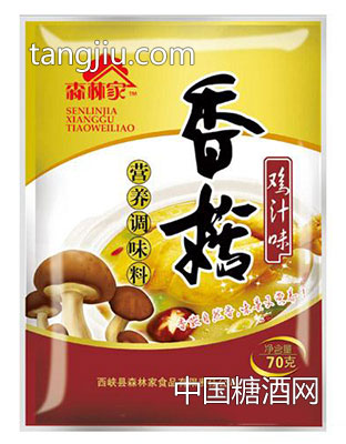 森林家香菇营养调味料鸡汁味70g