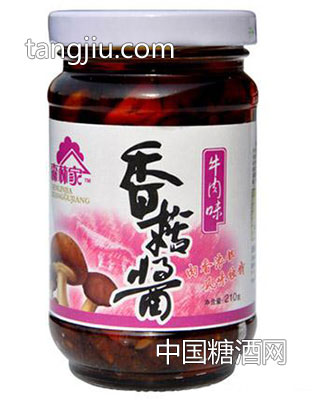 森林家牛肉味香菇酱210g