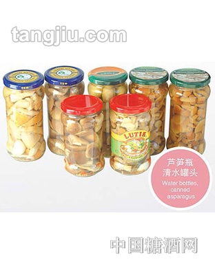 森源芦笋瓶清水罐头