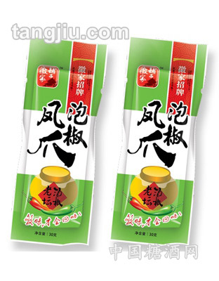 徽家老坛泡椒凤爪30g