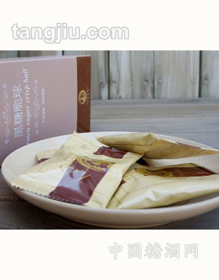 黑糖脆球养生食品小包装