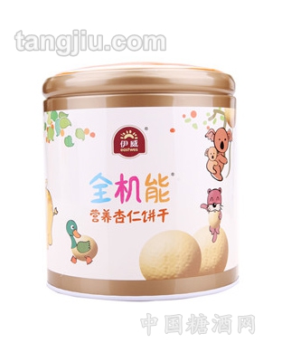 伊威全机能营养杏仁饼干150g
