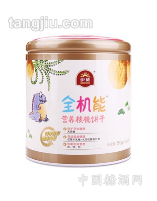 伊威全机能营养核桃饼干150g