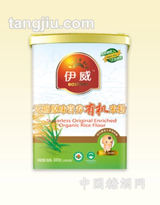 伊威无糖原味有机米粉300g