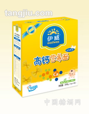 伊威高钙营养蝴蝶面200g