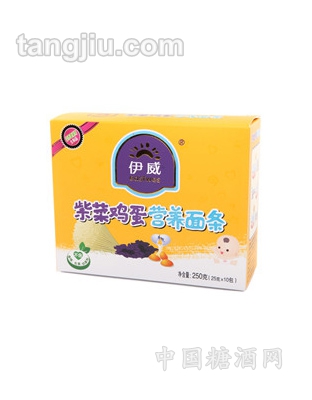 伊威紫菜鸡蛋营养面条100g
