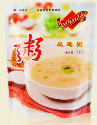 咸鸡粥袋装