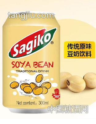 莎吉可传统原味豆奶300ml出口产品