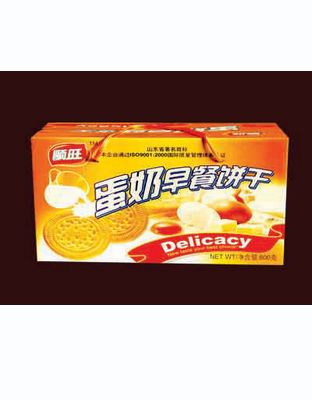 蛋奶早餐饼干