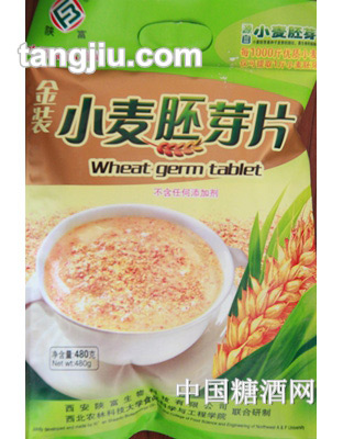 陕富小麦胚芽片480克袋装