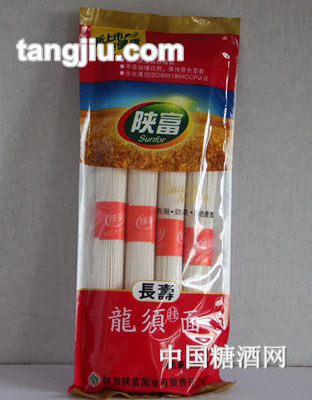 陕富长寿龙须面200g