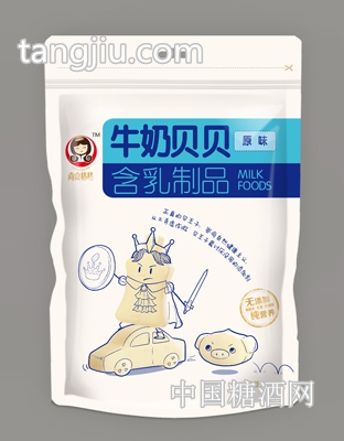 尚食格格30g牛奶贝贝自立袋