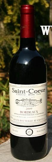 圣戈波尔多干红葡萄酒   Saint  Coeur Bardeaux Red 2