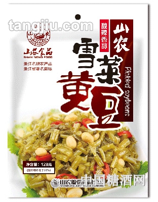128克雪菜黄豆