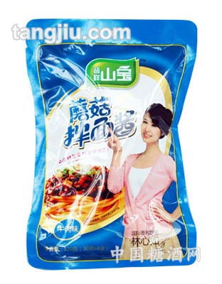 蘑菇拌面酱牛肉味（120克）
