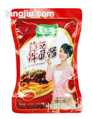 蘑菇拌面酱麻辣味（120克）