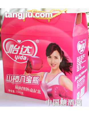 怡达山楂八宝瓶礼盒1.5kg