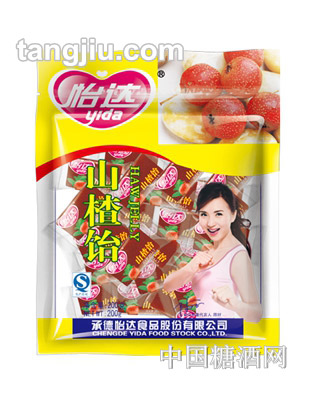 怡达山楂饴200g
