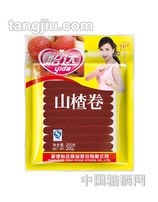 怡达山楂卷200g