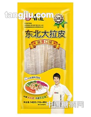 香道东北大拉皮麻辣味145g