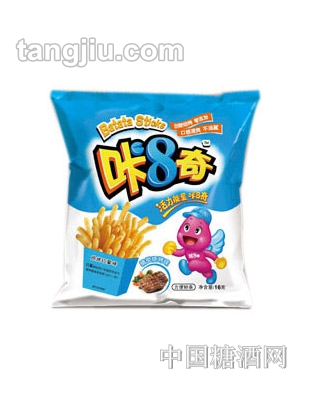 咔8奇炭烧味薯条