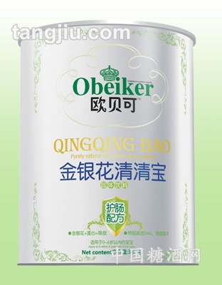清清宝听装金银花380克