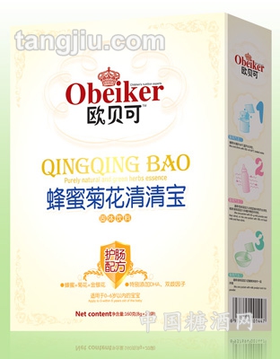 清清宝盒装蜂蜜菊花160克
