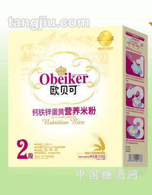 米粉盒装-钙铁锌蛋黄300克