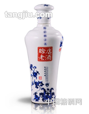 赊店老酒明青花