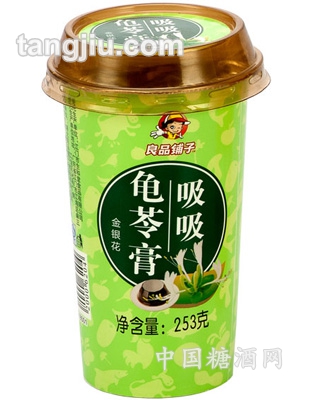 良品铺子-金银花吸吸龟苓膏253g