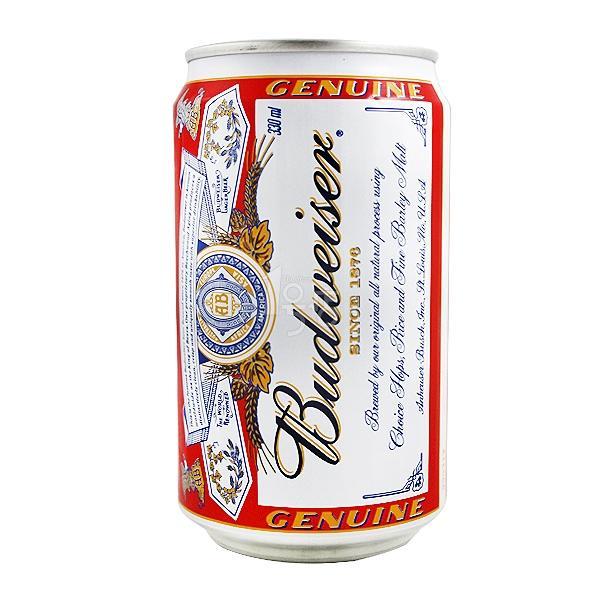 供应百威奥运纪念听装啤酒 355mlx24