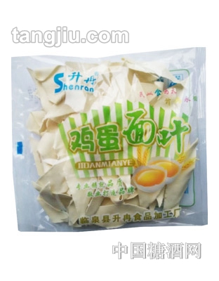 升冉鸡蛋面叶袋装