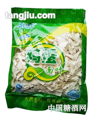 升冉天然麦香鸡蛋面叶