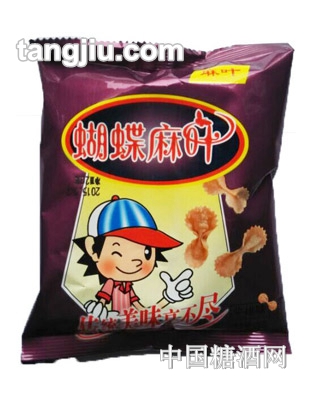 升冉蝴蝶麻叶-烧烤味60g