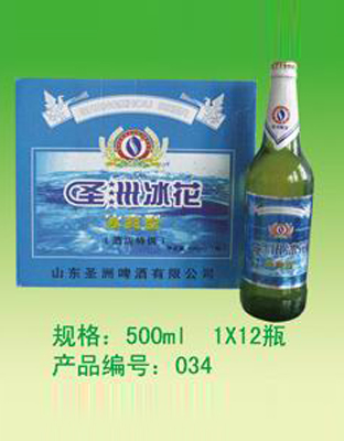 圣洲冰花啤酒