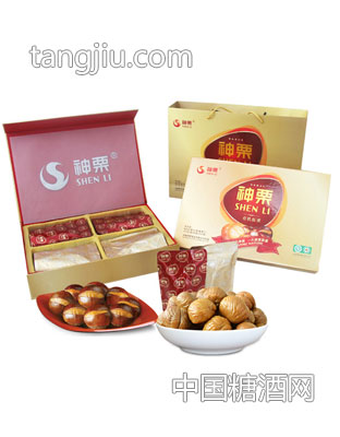 板栗精装金礼盒