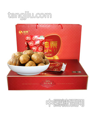 板栗精装红礼盒