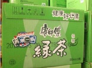 供应康师傅绿茶 500ML*15瓶