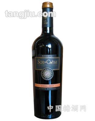 阳光智利2007西拉特酿干红葡萄酒
