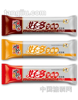 世龙好多芝麻卷(注心蛋卷)-花生味