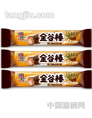 世龙金谷棒-果仁夹心巧克力棒-奶油味