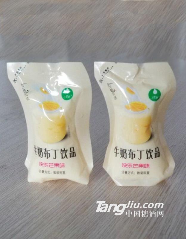 牛奶布丁快乐芒果味饮品