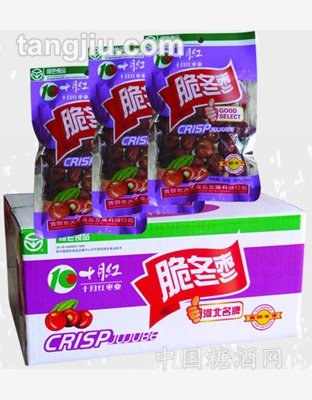 脆冬枣50克彩箱