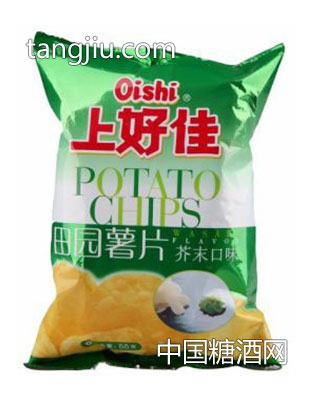 上好佳田园薯片芥末口味