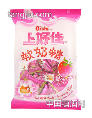 上好佳软奶糖草莓口味