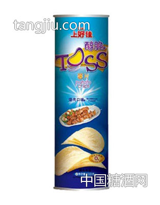 上好佳罐装薯片烤肉味醇脆