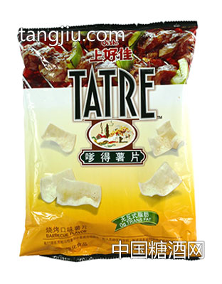 上好佳嗲得薯片烧烤口味