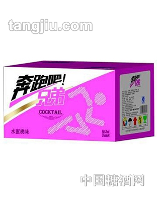 奔跑吧兄弟鸡尾酒水蜜桃味箱