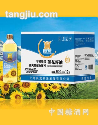 良龙葵花籽油900mL